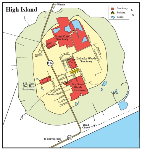 HIgh Island map