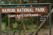 01  Nairobi National Park sign