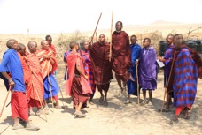 12k Masai men jumping