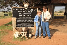 Karen and Tom Masai Mara Gate